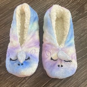 Unicorn girls slippers